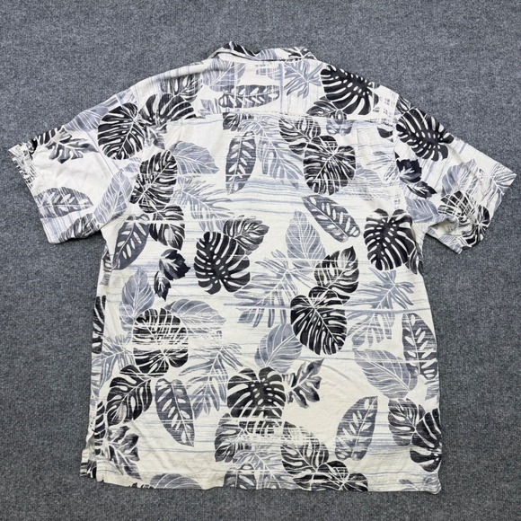 Tommy Bahama UCF Knights Hawaiian Shirt Men's Large 100% Silk Tropical Aloha - Picture 10 of 11